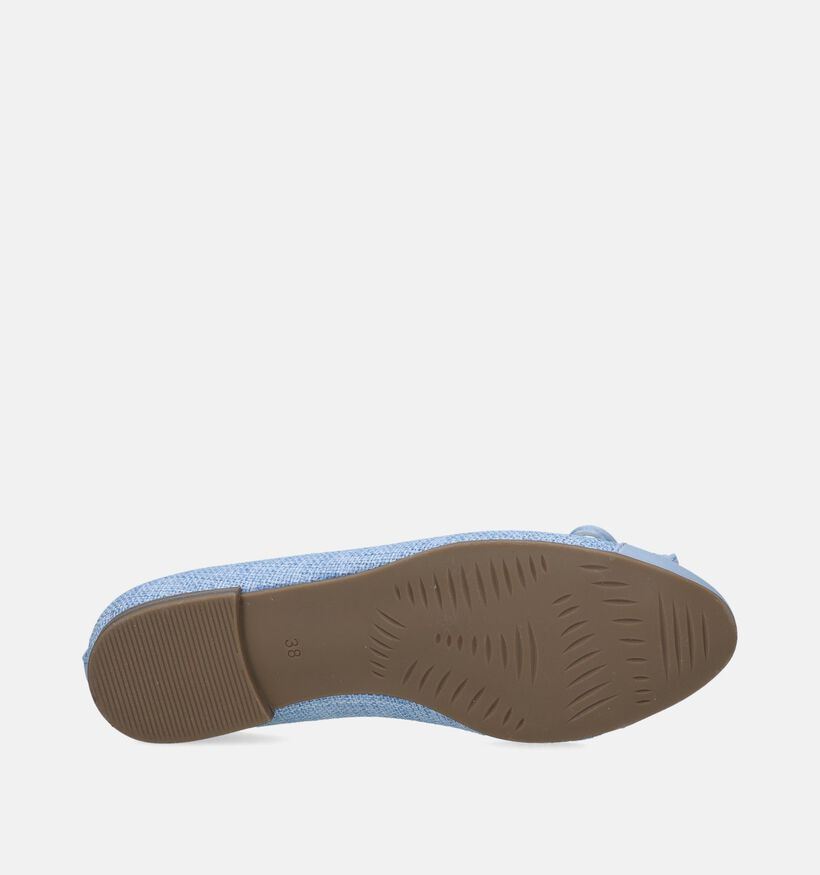 Marco Tozzi Ballerines en Bleu clair pour femmes (335832)