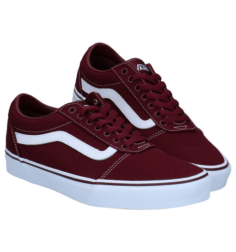 Vans Ward Baskets de skate en Brun pour hommes (328232)
