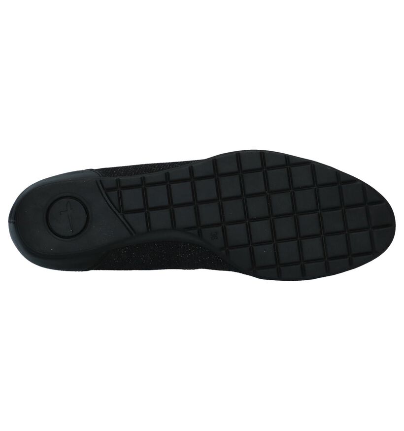 Tamaris Ballerines en Noir en textile (226784)