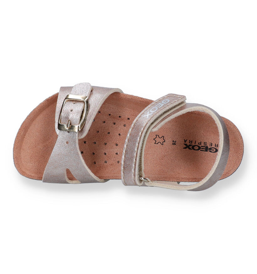 Geox Adriel Sandales en Or pour filles (352933)