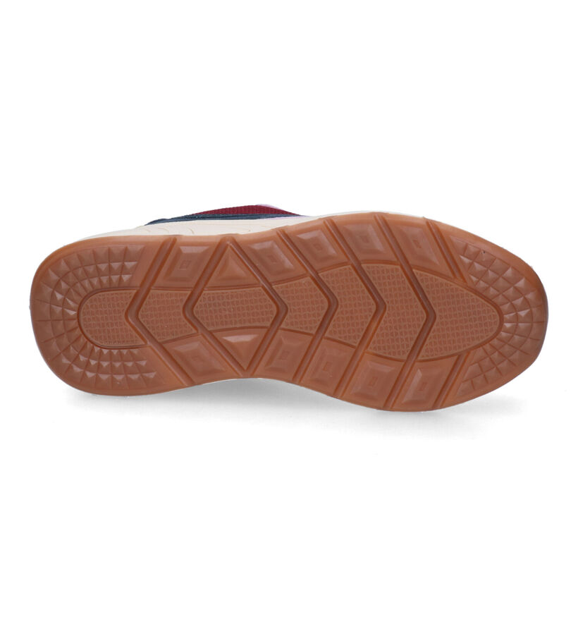 Poelman Baskets casual en Bordeaux pour femmes (316181)