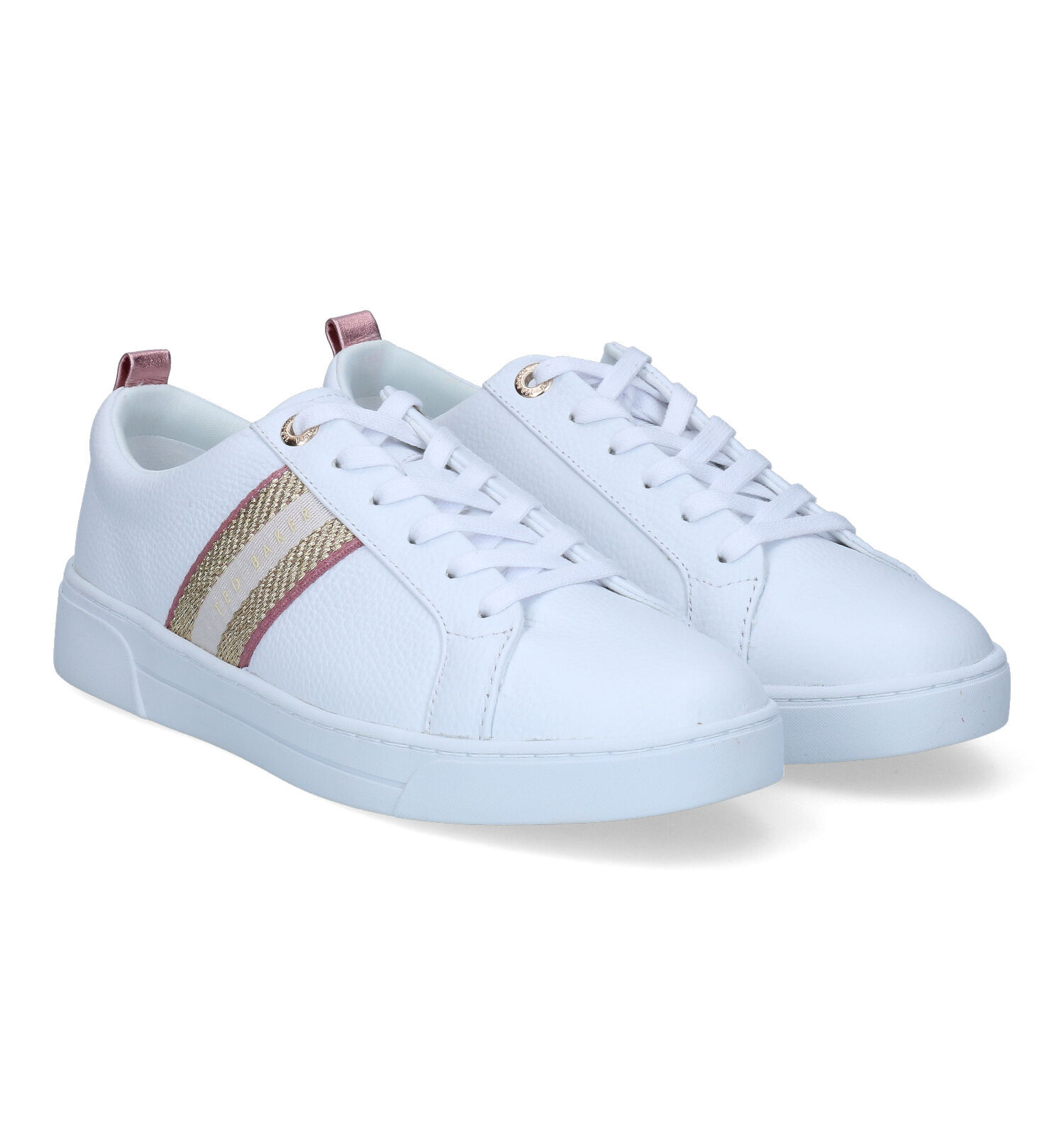 Ted Baker Bailey Witte Sneakers Dames Sneakers Online op TORFS.BE