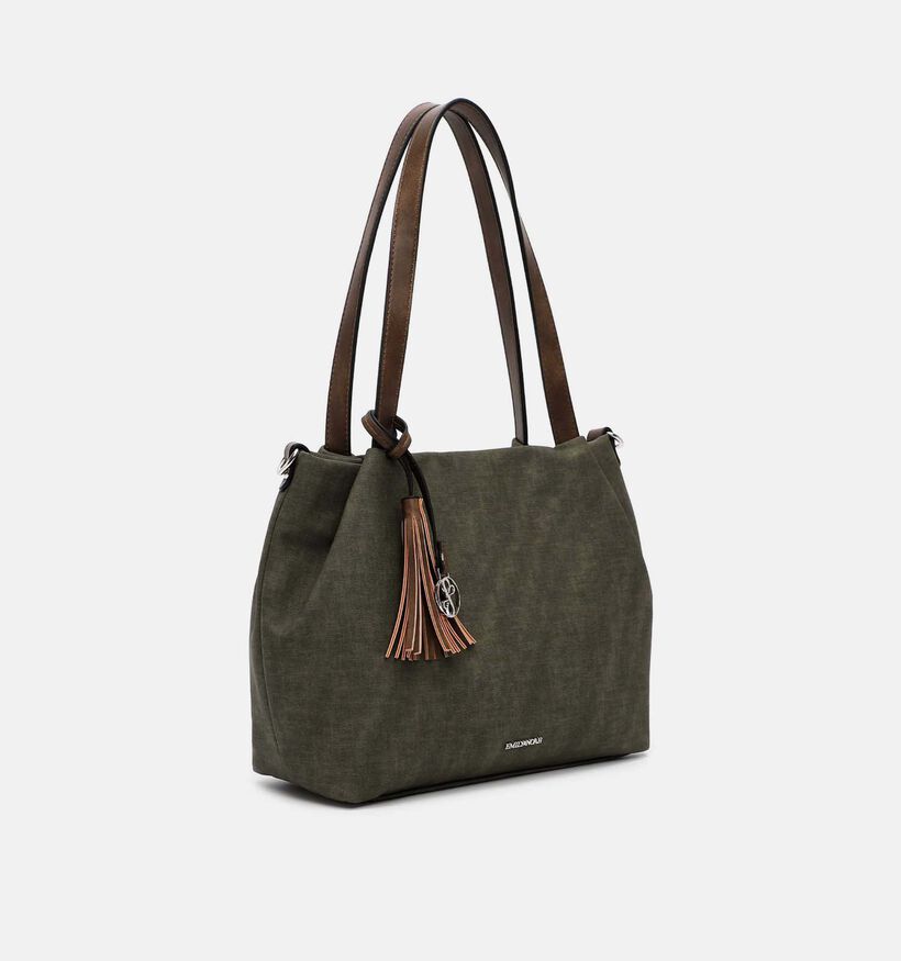 Emily & Noah Elke Donkergroene Schoudertas voor dames (378839)