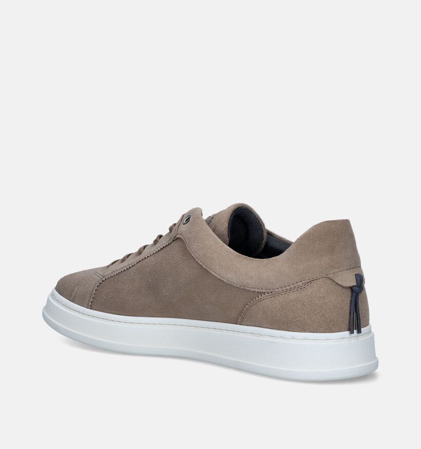 Scotch & Soda Versa Beige Veterschoenen voor heren (345463) - geschikt voor steunzolen