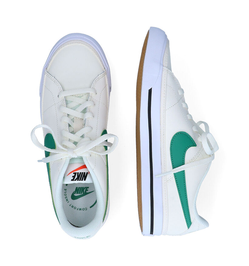 Nike Court Legacy Witte Sneakers voor jongens, meisjes (319526)