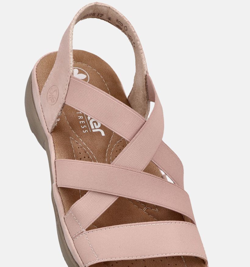 Rieker Antistress Roze Sandalen voor dames (370451)