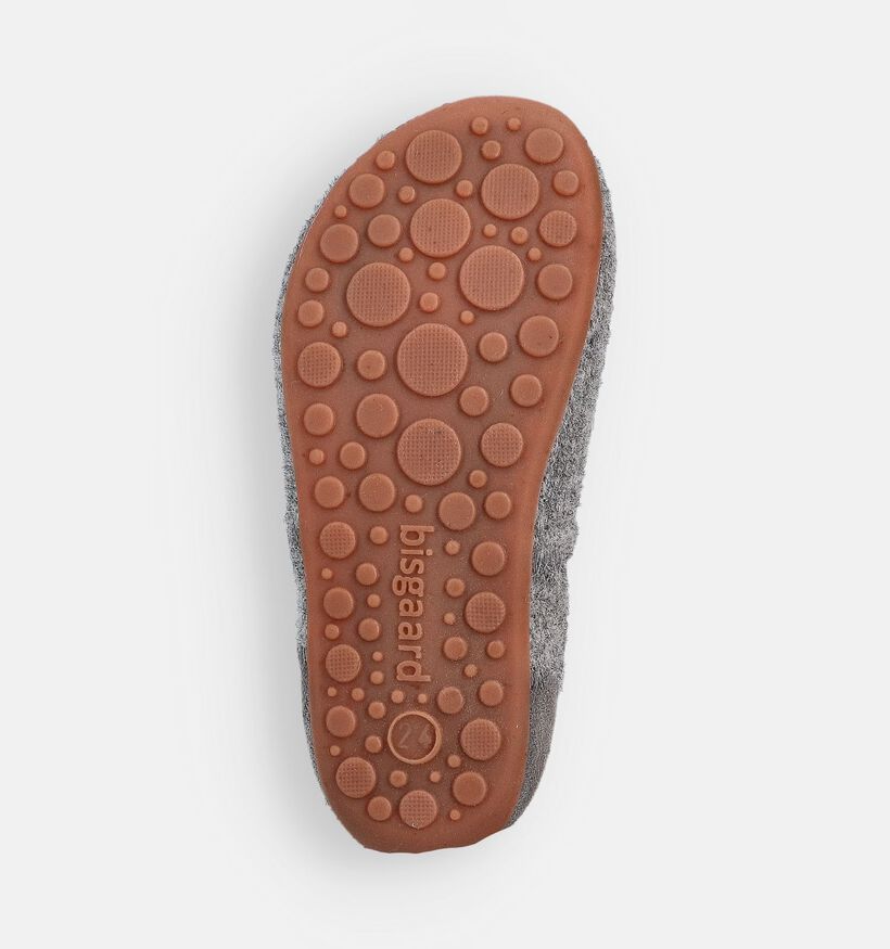 Bisgaard Lichtgrijze Pantoffels voor jongens (372370)
