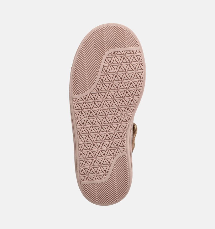 STONES and BONES Myra Roze Sneakers met Veter en Rits voor meisjes (381393) - geschikt voor steunzolen