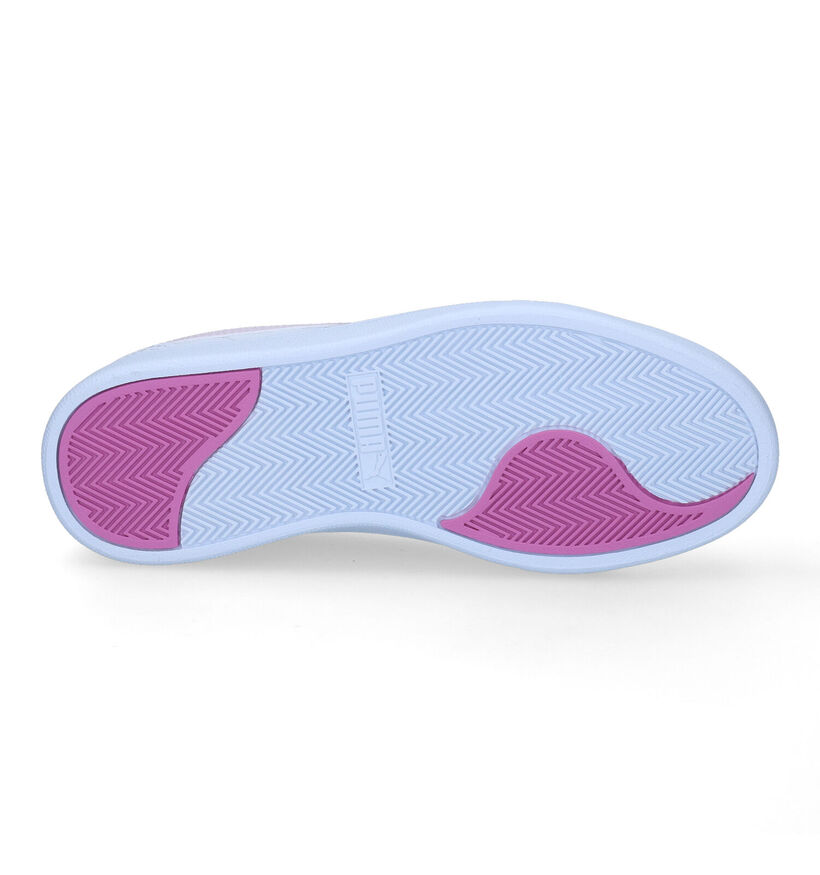 Puma Shuffle Witte Sneakers voor dames (318647) - geschikt voor steunzolen