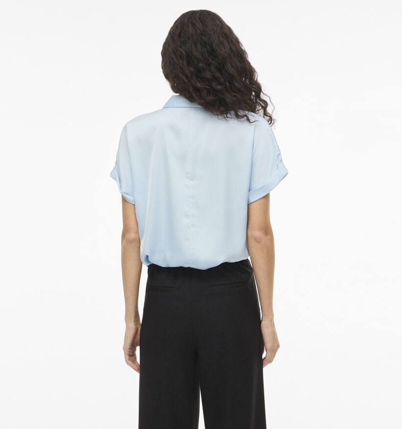 Vila Ravenna Blouse en Bleu pour femmes (368063)