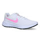 Nike Revolution 6 Witte Sneakers in stof (319203)