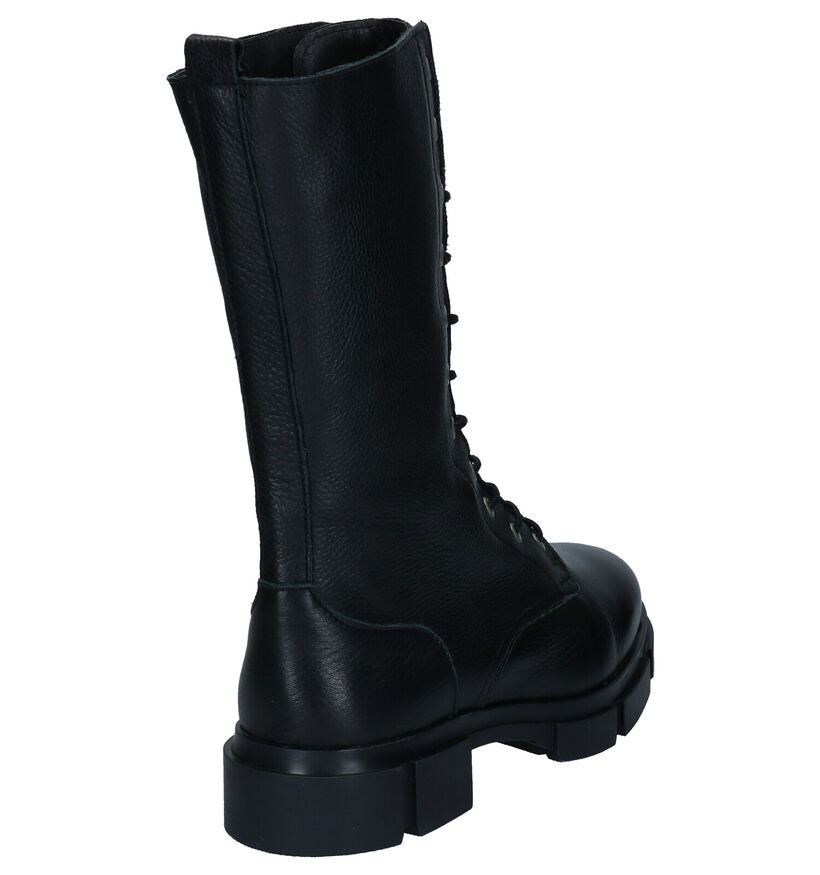 Via Limone Romy Zwarte Boots voor dames (288545) - geschikt voor steunzolen