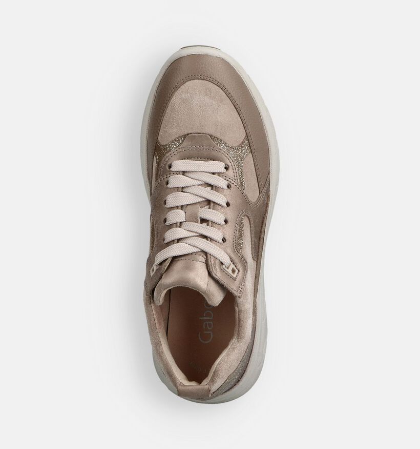 Gabor Geklede sneakers Grijs voor dames (363129) - geschikt voor steunzolen