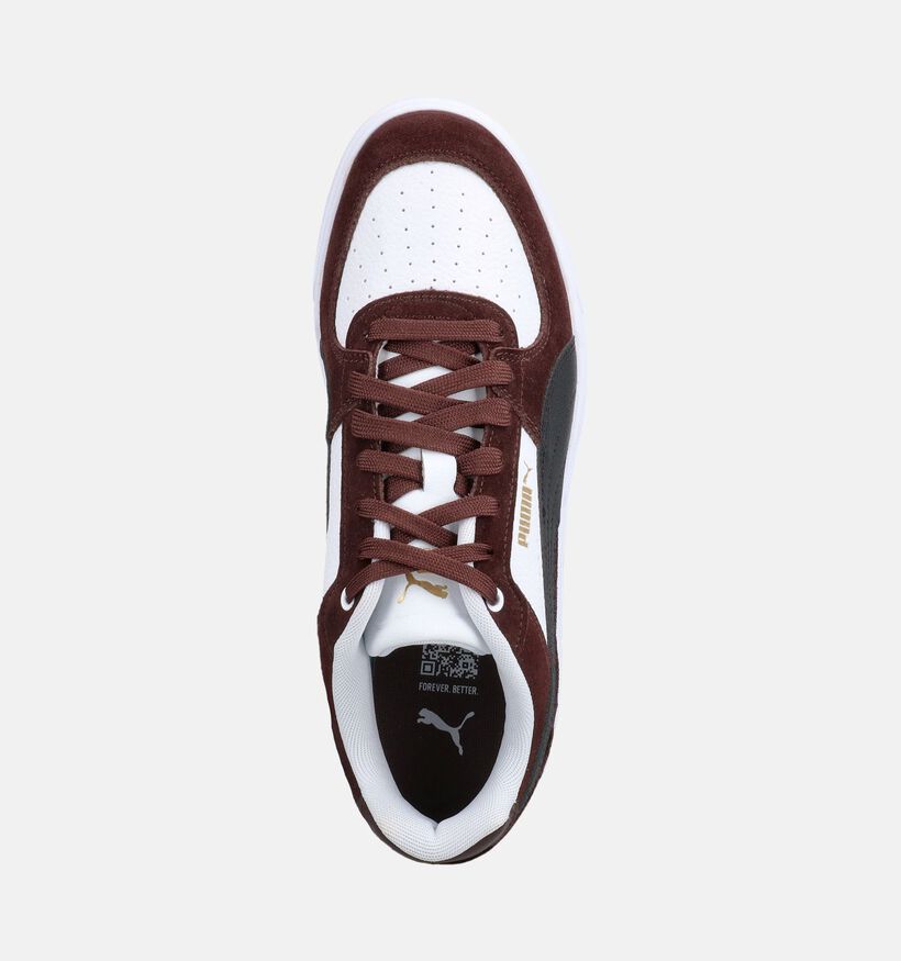 Puma Caven Baskets basses en Marron pour hommes (375519) - pour semelles orthop&eacute;diques