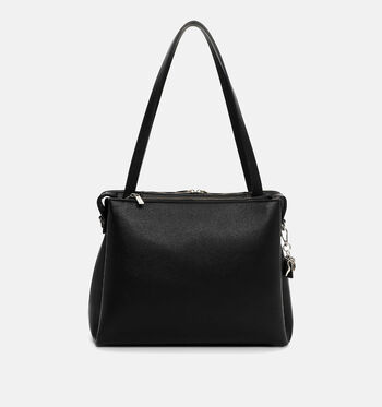 Tamaris Shoppers Zwart/Beige