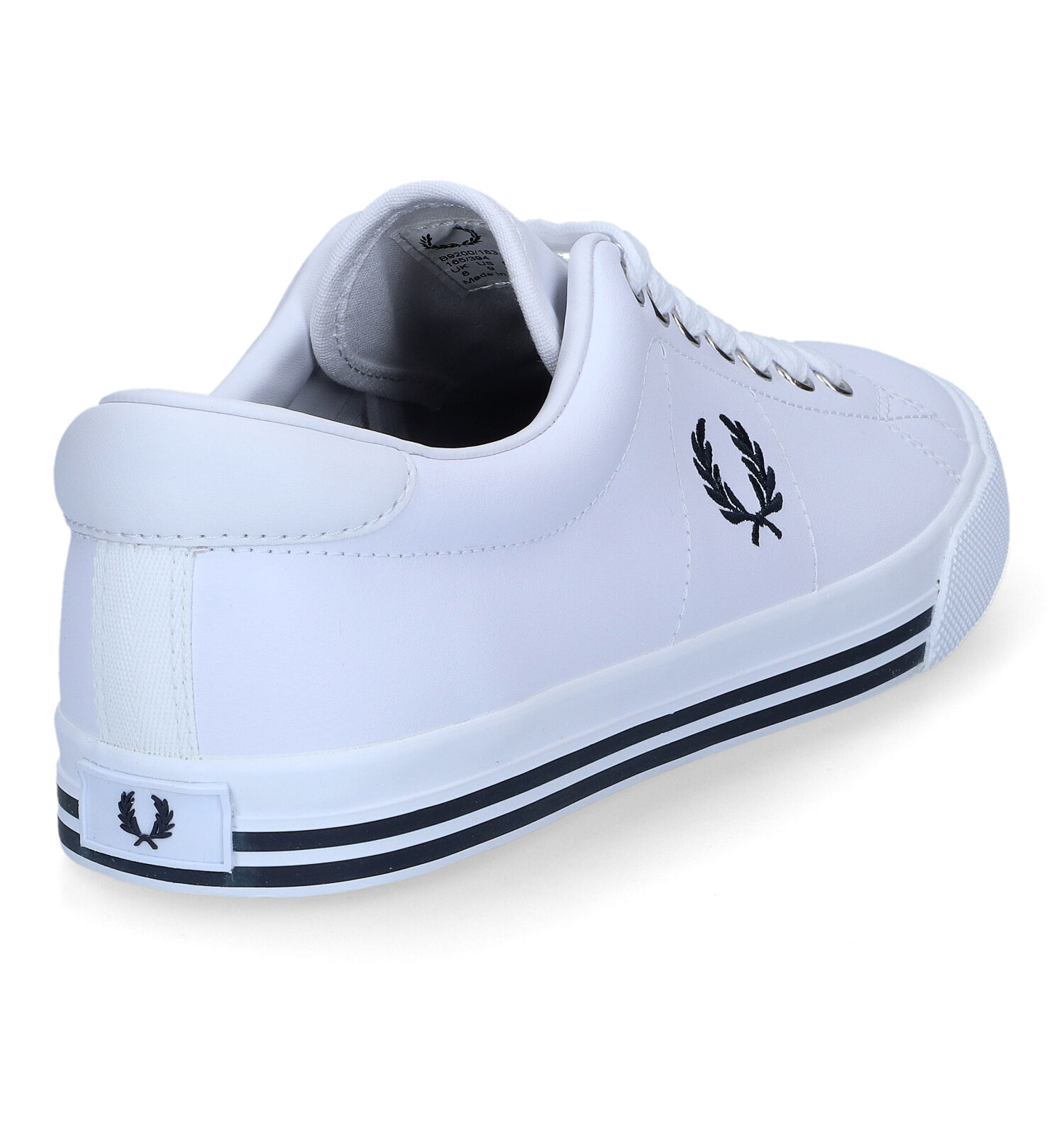 Fred perry witte best sale sneakers