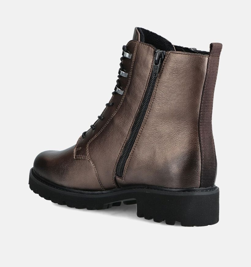 Remonte Boots à lacets en Noir Remonte Boots à lacets en Marron pour femmes (363581) - pour semelles orthopédiques