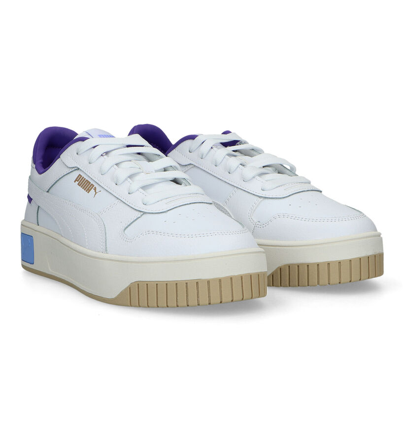 Puma Carina Street Witte Sneakers voor dames (318663) - geschikt voor steunzolen