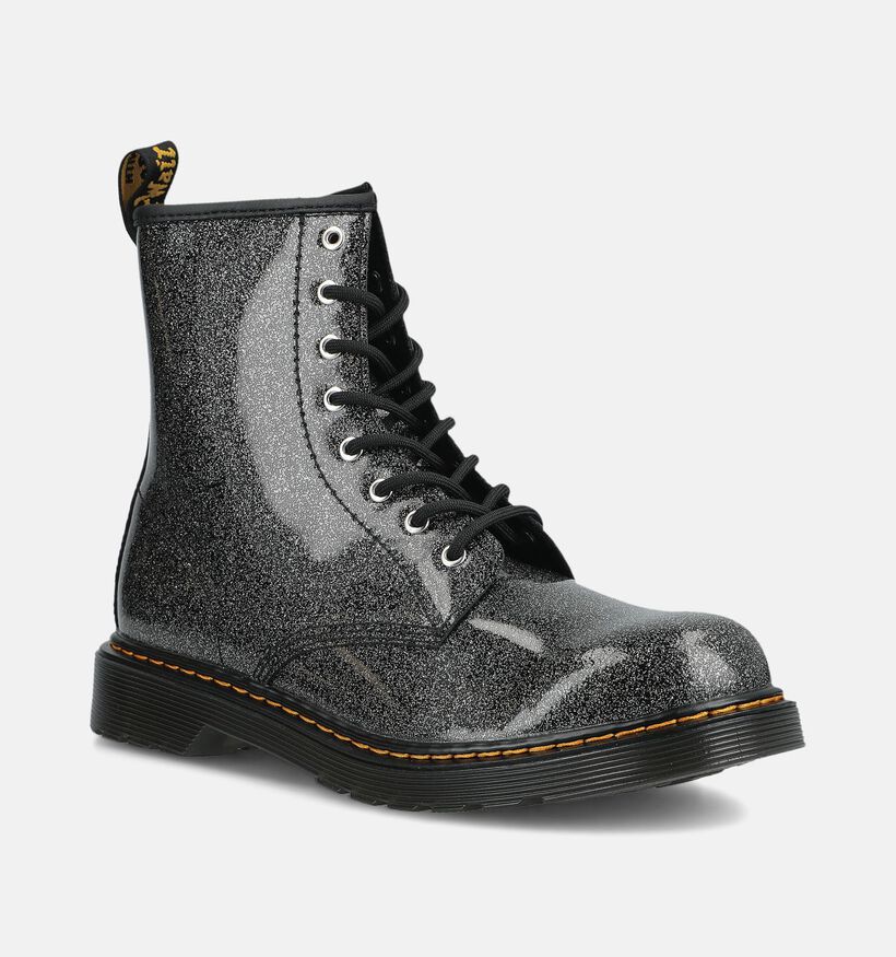 Dr. Martens 1460 Boots &agrave; lacets en Noir pour filles (375993)