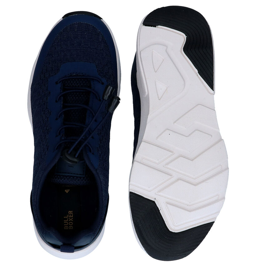 Bullboxer Blauwe Sneakers voor jongens (306096) - geschikt voor steunzolen