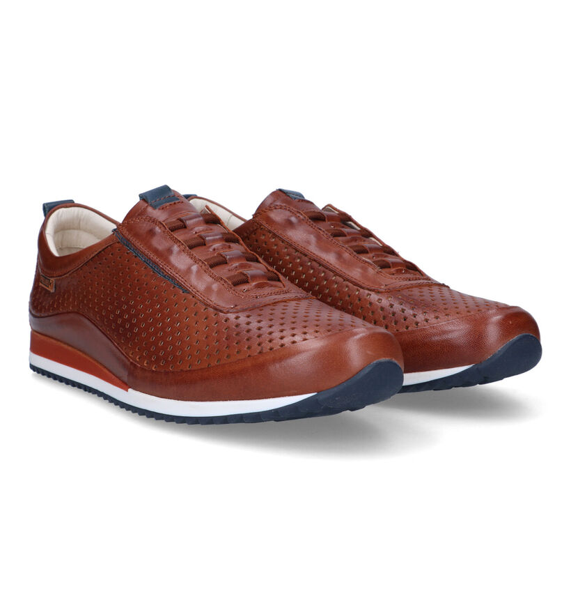 Pikolinos Liverpool Mocassins en Bleu pour hommes (355438) - pour semelles orthopédiques