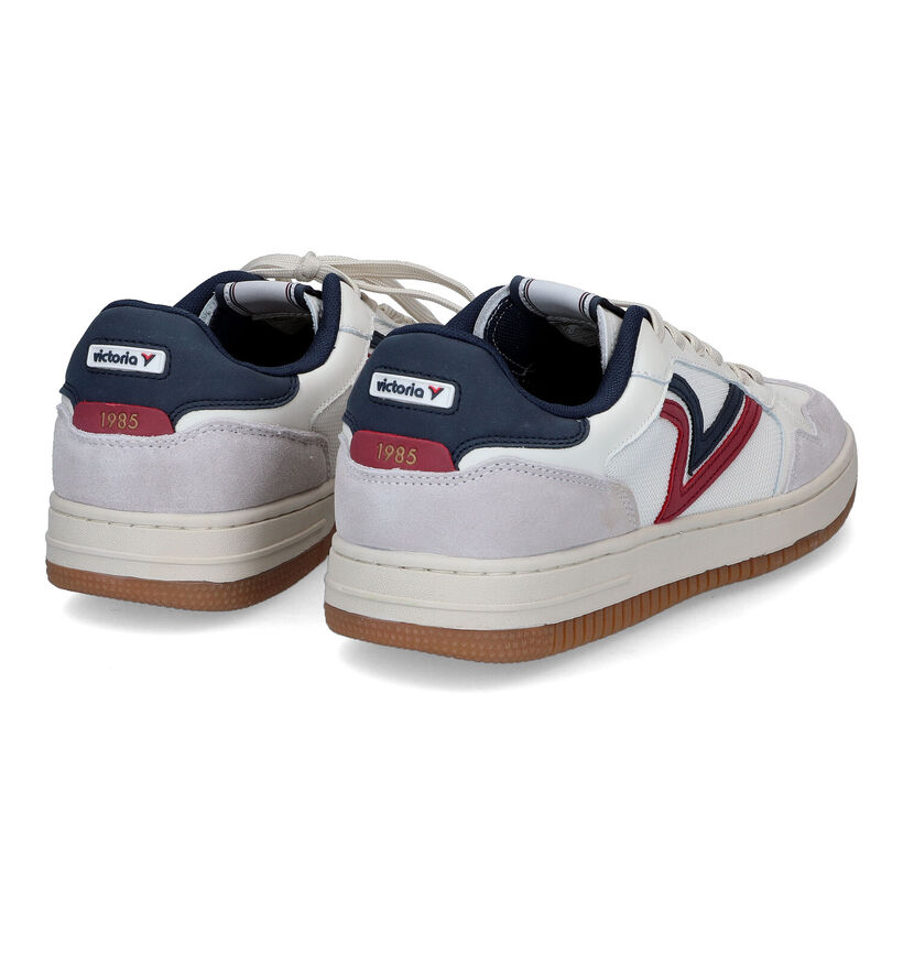 Victoria Color Logo Retro Baskets en Ecru pour hommes (314996) - pour semelles orthopédiques