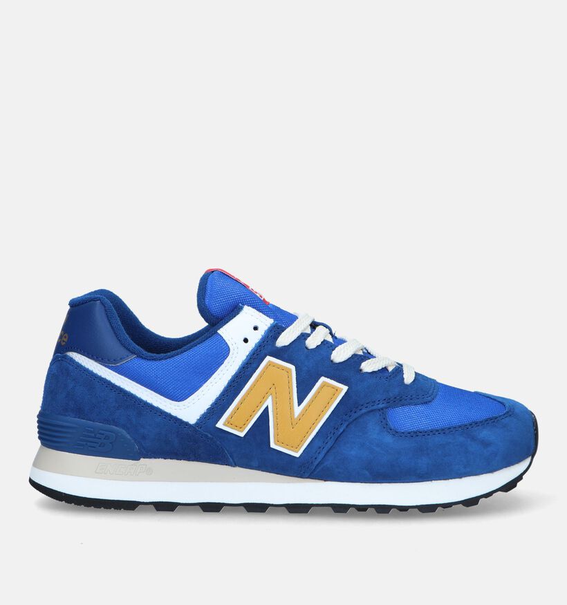 New Balance U 574 Blauwe Sneakers voor heren (327267) - geschikt voor steunzolen