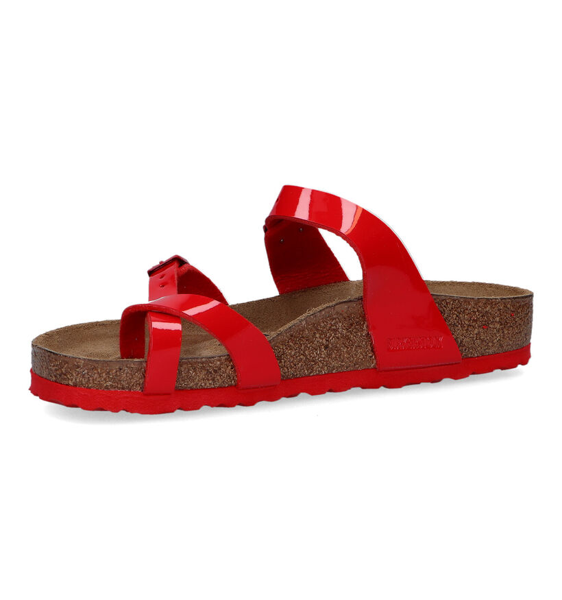 Birkenstock Mayari Rode Teenslippers voor dames (322651)