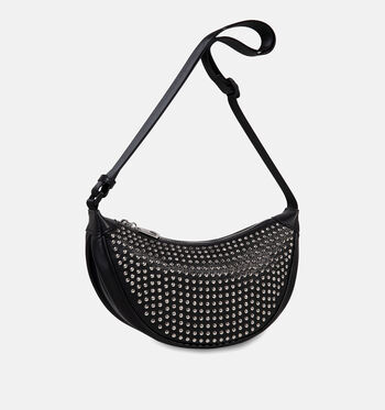 Laurent David Crossbody tassen Zwart/Bruin