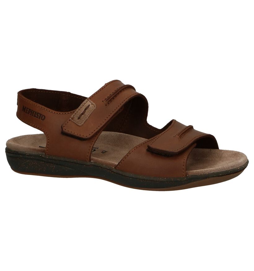 Mephisto Sagun Scratch Sandales en Brun pour hommes (355186)