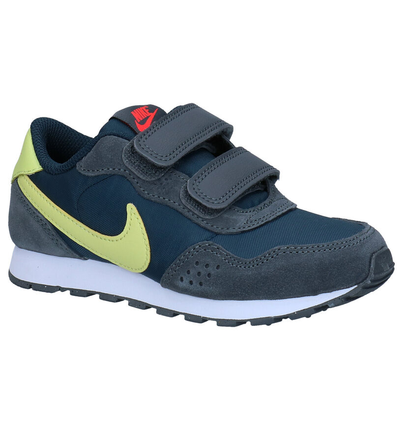 Nike MD Valiant Blauwe Sneakers in stof (277517)