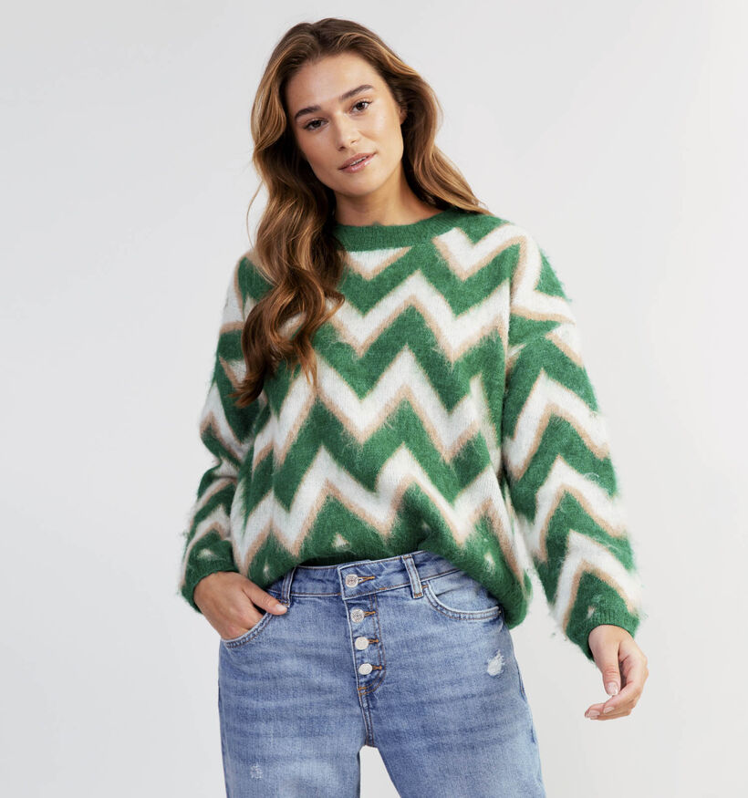 Millenium Pull duvet en Vert (330419)