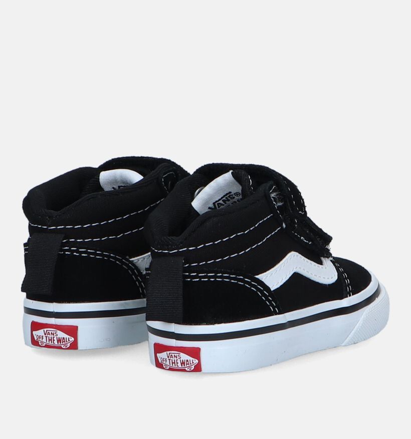 Vans Ward Mid V TD Zwarte Sneakers voor jongens, meisjes (344018)