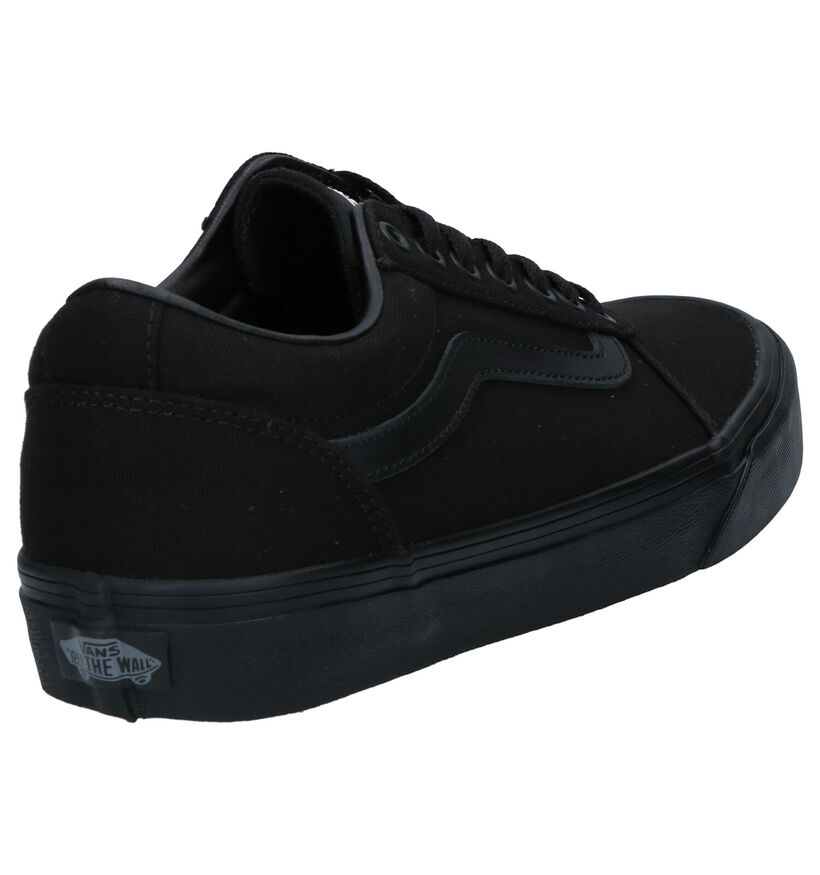 Vans Ward Baskets de skate en Noir pour hommes (337028)