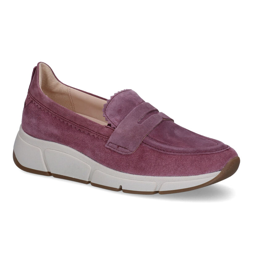 Gabor Best Fitting Mocassins en Violet pour femmes (312482) - pour semelles orthopédiques