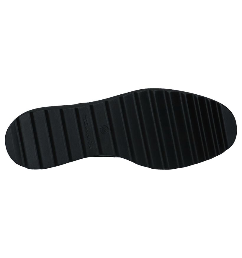 Zwarte Laké Oxford Veterschoenen Tamaris TOUCH it in kunstleer (226682)