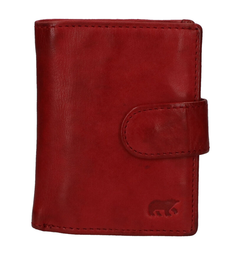 Bear Design Zwarte Kaartenhouder voor heren (350748)