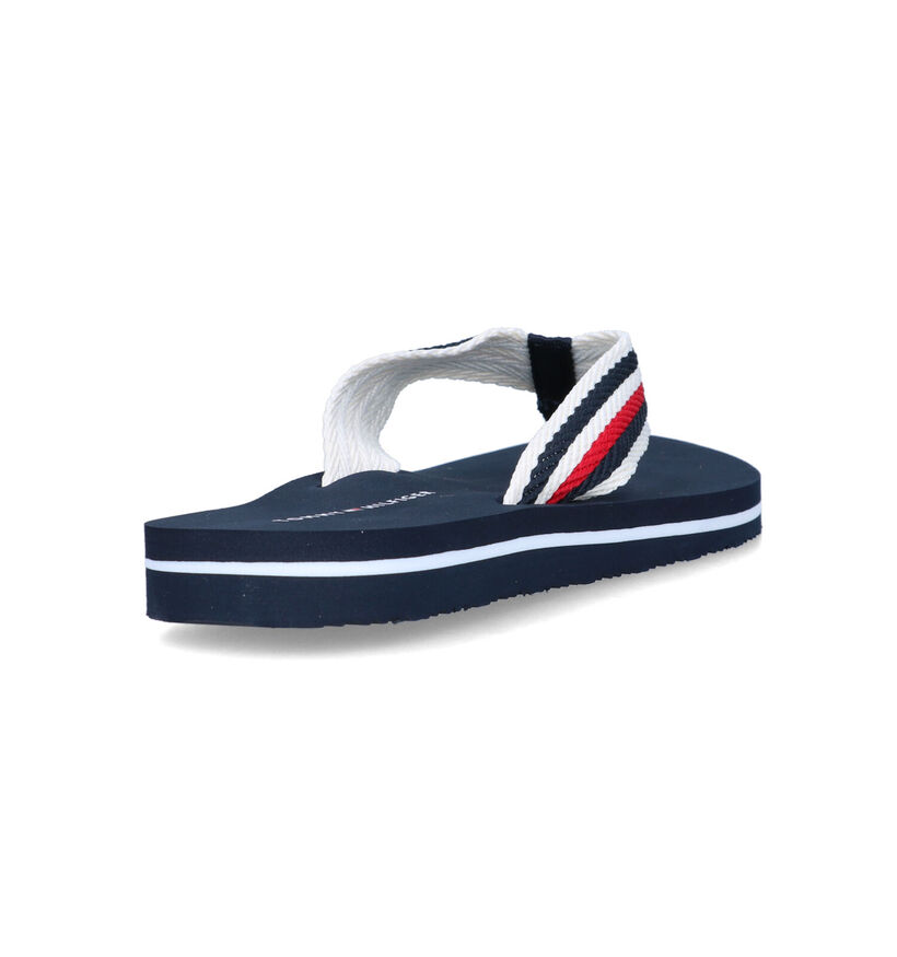 Tommy Hilfiger Essential comfort Blauwe Slippers voor dames (321006)