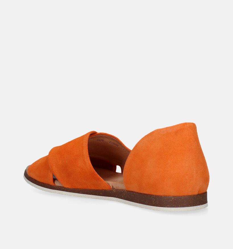 Apple of Eden Chuisi Sandales en Orange pour femmes (338360)