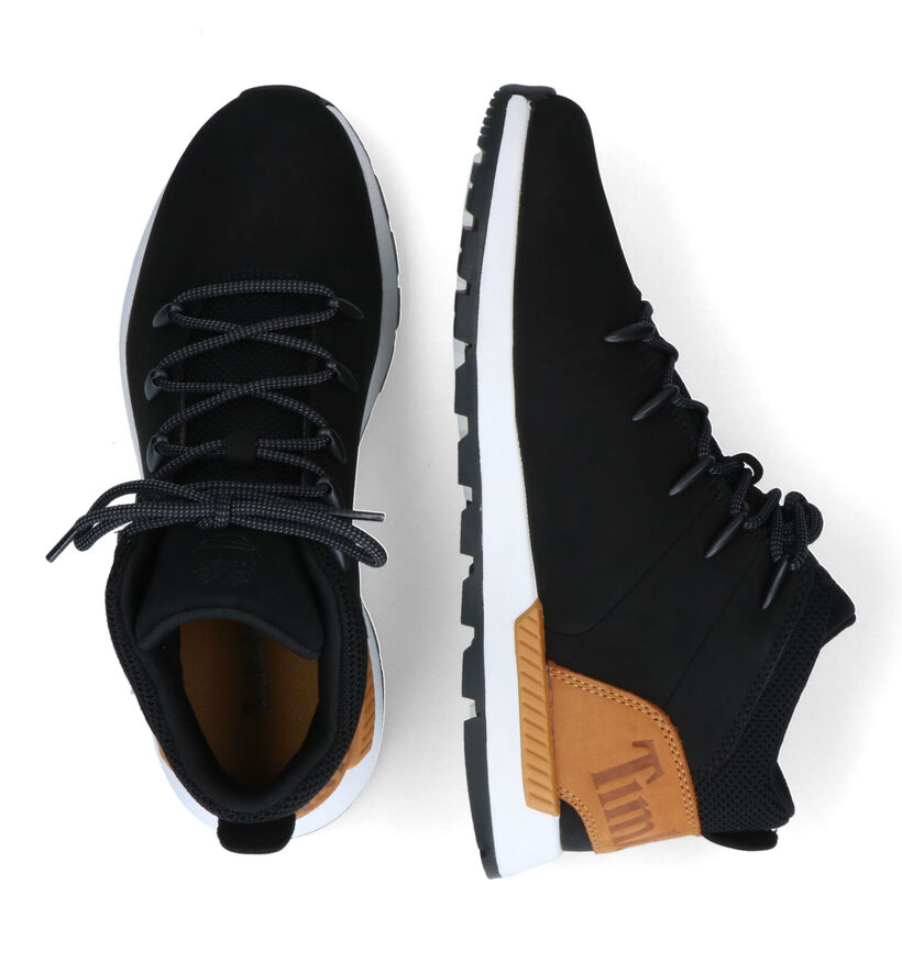 Timberland Sprint Trekker Mid Zwarte Bottines voor heren (345037) - geschikt voor steunzolen