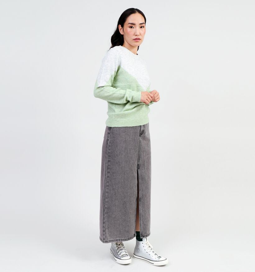 Vero Moda Plaza Grijze Gebreide trui voor dames (344104)