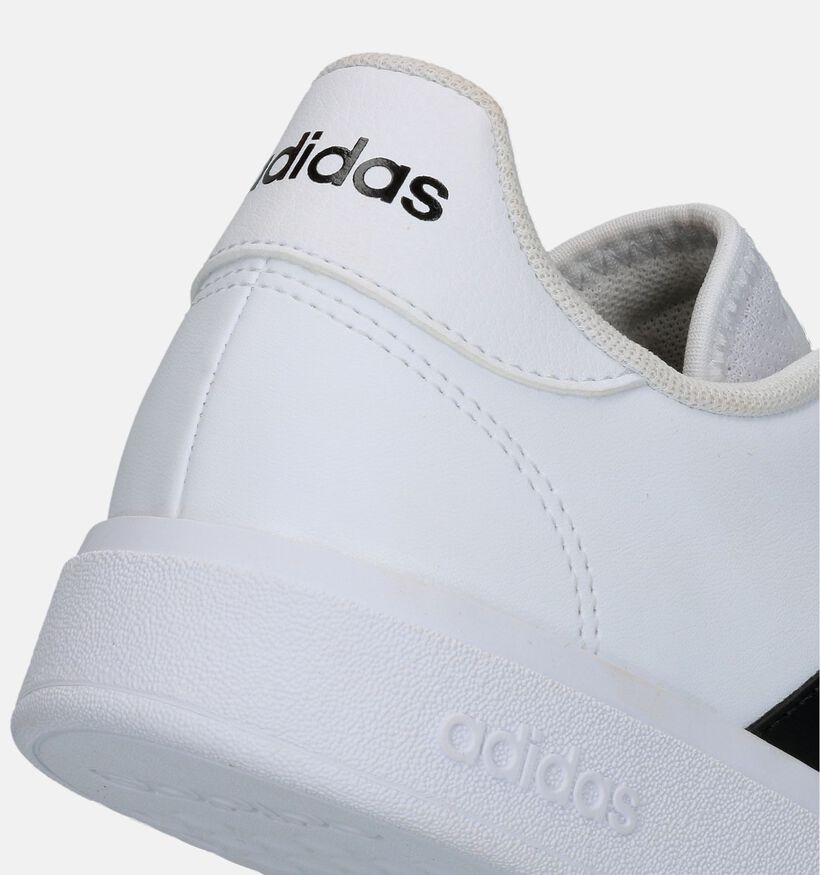 adidas Grand Court Base Baskets en Blanc pour femmes (324514) - pour semelles orthopédiques