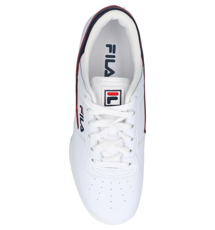 Witte Sneakers Fila Original Fitness in kunstleer (240880)