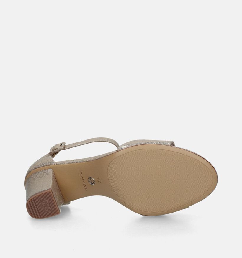 Tamaris Zwarte Sandalen met gesloten hiel voor dames (354569)