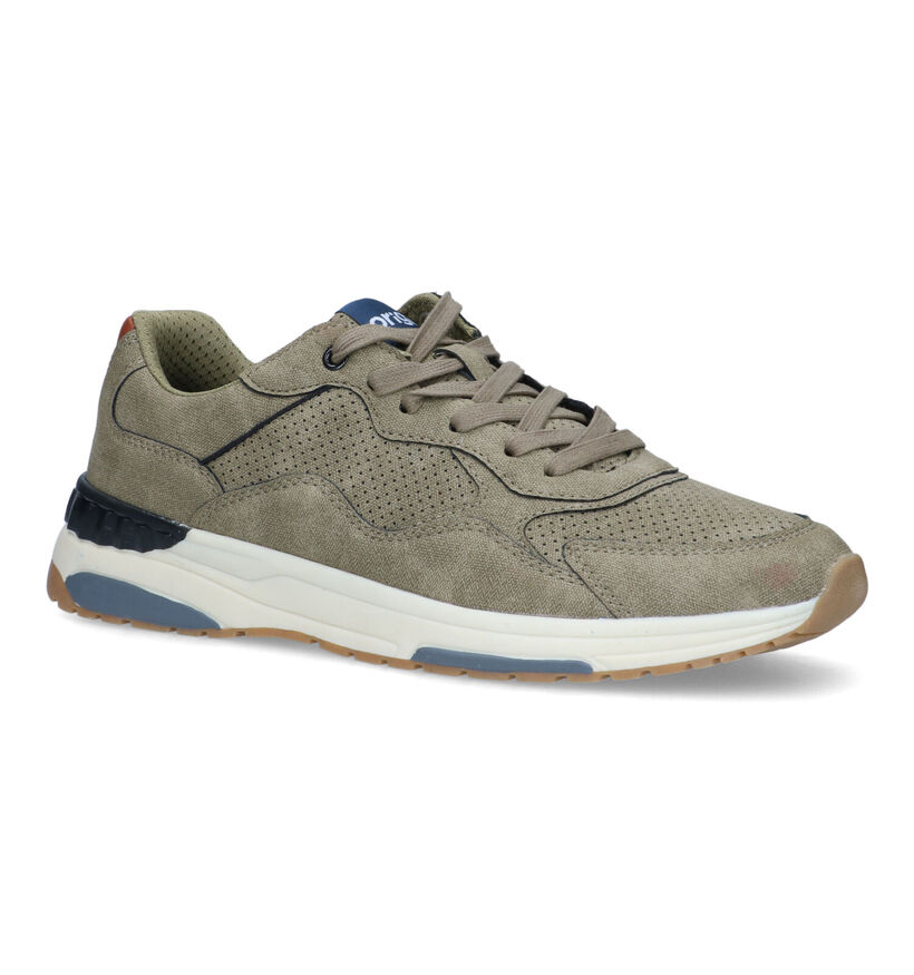Origin Chaussures à lacets en Vert kaki pour hommes (320886) - pour semelles orthopédiques