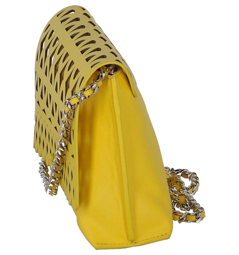 Ted Baker Sac de soirée en Jaune en simili cuir (242387)