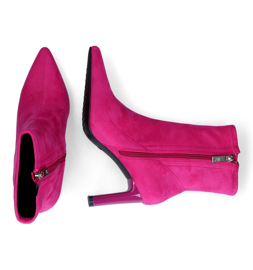 Xti Bottines à talons en Violet foncé pour femmes (319878)