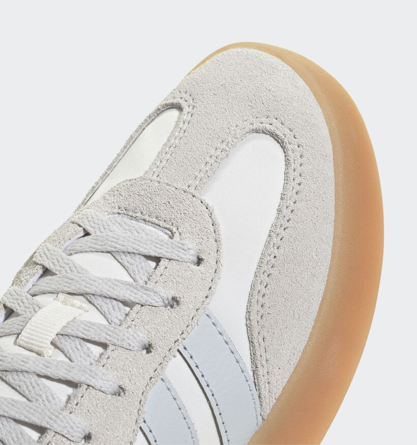 adidas Barreda Baskets basses en Blanc pour garçons, filles (359612) - pour semelles orthopédiques
