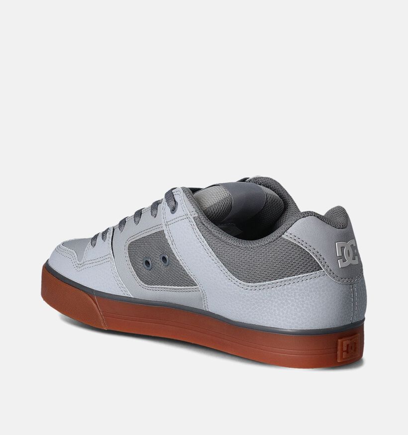 DC Shoes Pure Grijze Skate Sneakers voor heren (350817)