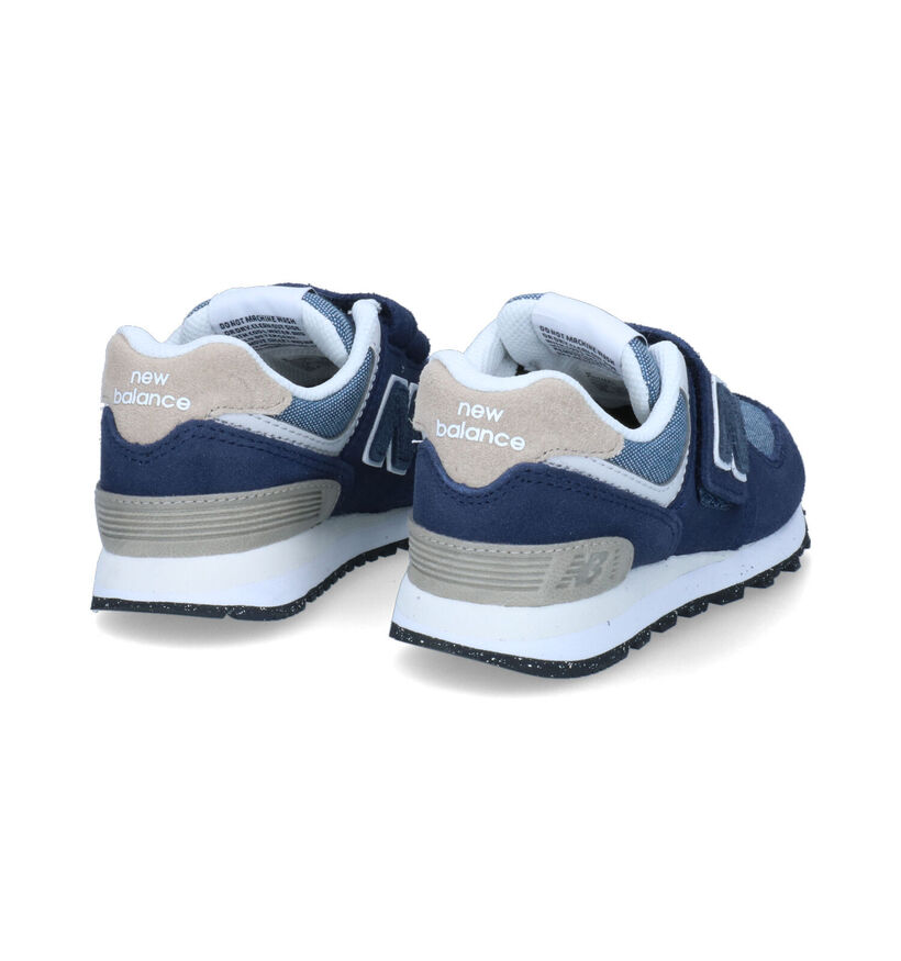 New Balance PV574 Baskets en Vert pour garçons (319260) - pour semelles orthopédiques